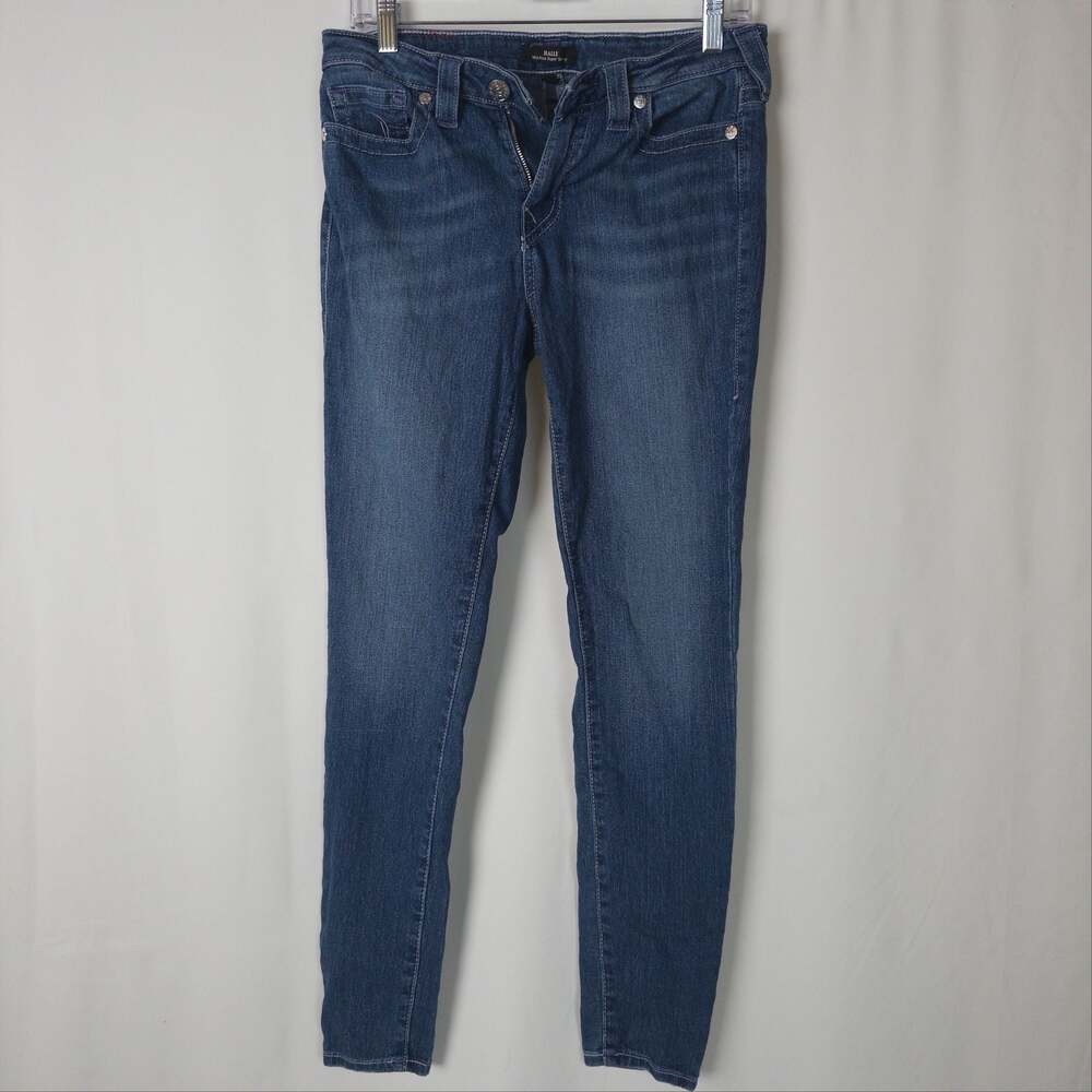 True Religion Halle Mid Rise Super Skinny Jeans